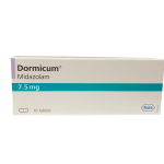 Dormicum MIDAZOLAM 7.5mg 10 Tablets by roche