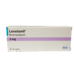 lexotanil bromazepam 3mg 30 Tablets (anxiety) Sleeping aids by Roche